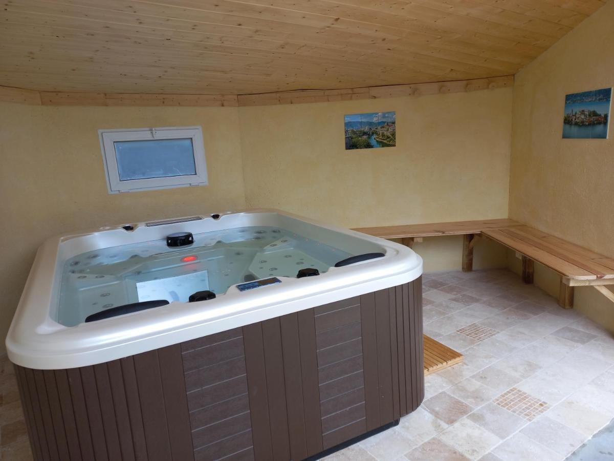 Gites De Plos Appart Chalet Piscine Spa Anduze Exterior photo
